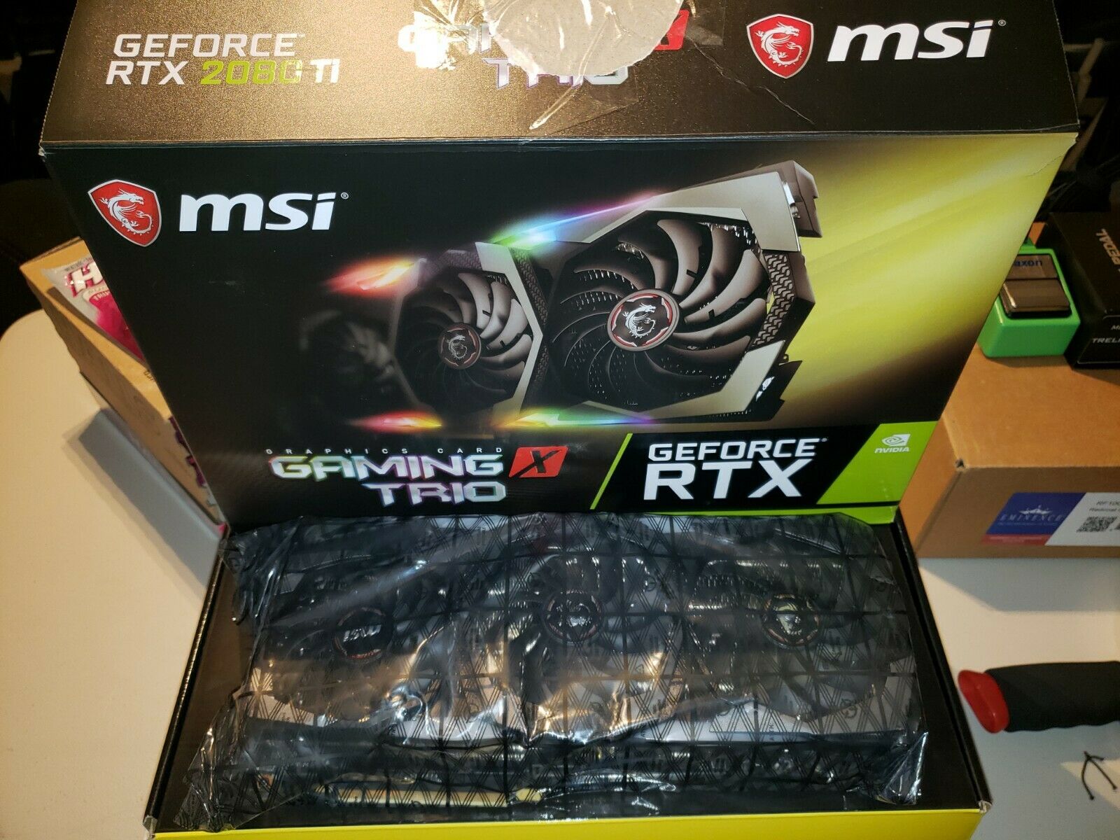 Разгон видеокарты msi rtx 2080 ti